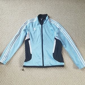 Adidas Light Blue Track Jacket